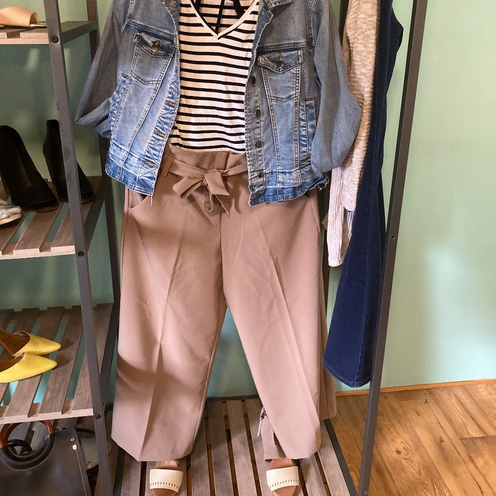 Wide Leg Crop Pant